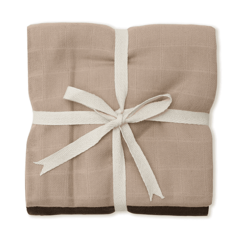 Day Et Mini Muslin 2pk Svart/Beige 