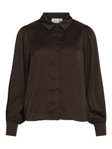 Hovedbilde Vienna Ravenna LS Ballon Shirt Coffee Bean VILA