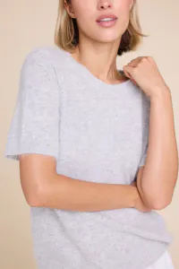 Hovedbilde Monroe Knitted Sweater Grey Melange Line Of Oslo