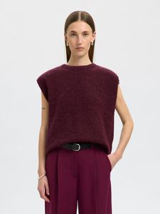 Hovedbilde Lulu Strikket Vest Fig Selected Femme