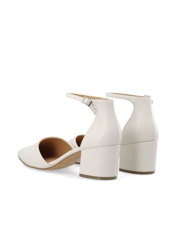 Pumps Biadevived Faux Leather Off White Bianco 