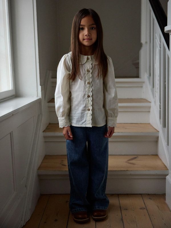 Obello Wide Jeans Dark Blue Denim Lil Atelier