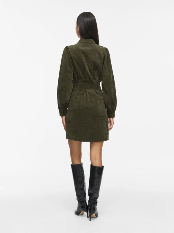 Vicordu LS Shirt Dress Forest Night VILA