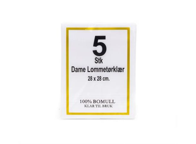 Hovedbilde Lommetørkle Dame Kløver