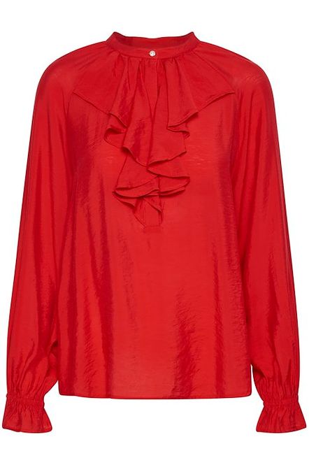 Hovedbilde Bluse Melba Salsa Red Part Two