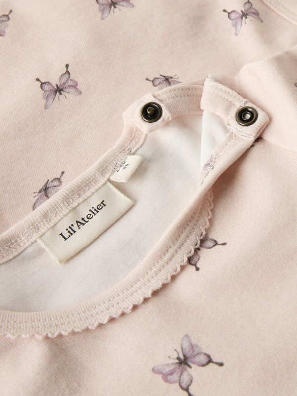 Gayo Kortermet Body Butterfly Peach Blush Lil Atelier