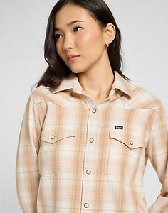 Hovedbilde  Flanellskjorte Regular Western Shirt Khaki LEE 