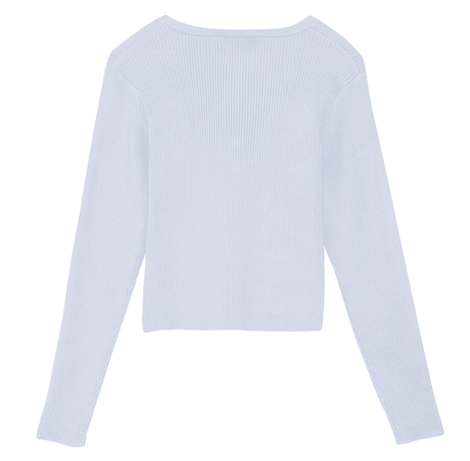 Hovedbilde Cardigan Rib Heather Creamie 