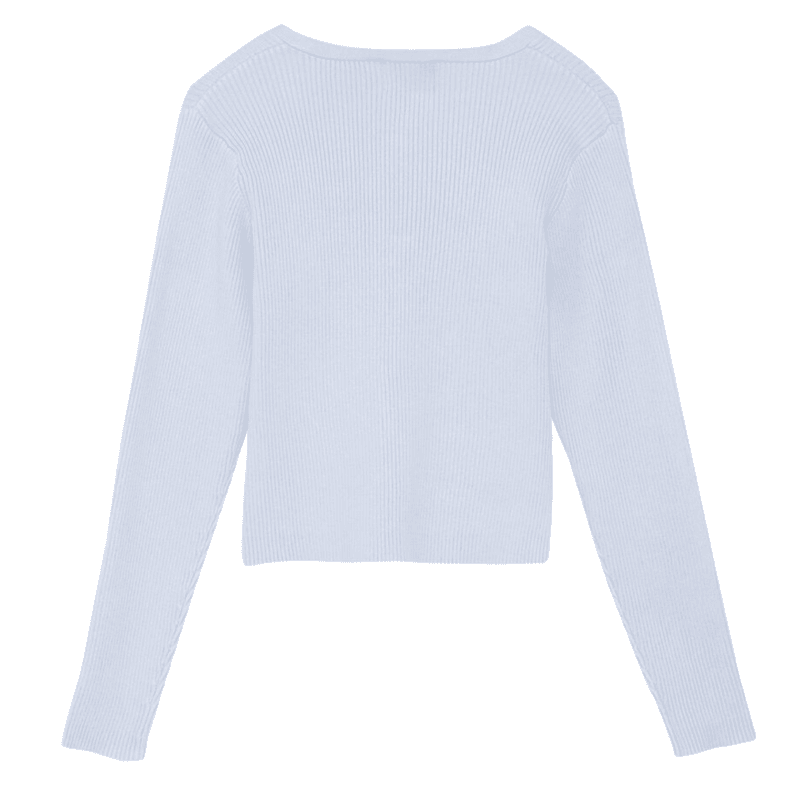 Cardigan Rib Heather Creamie 