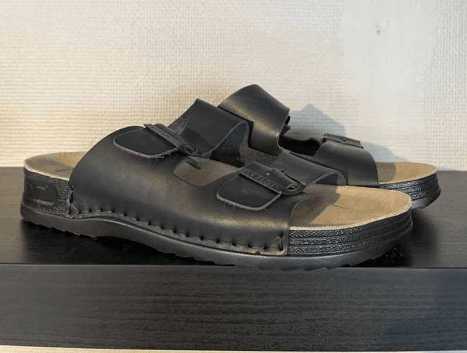 Hovedbilde Sandal Sort Fly Flot