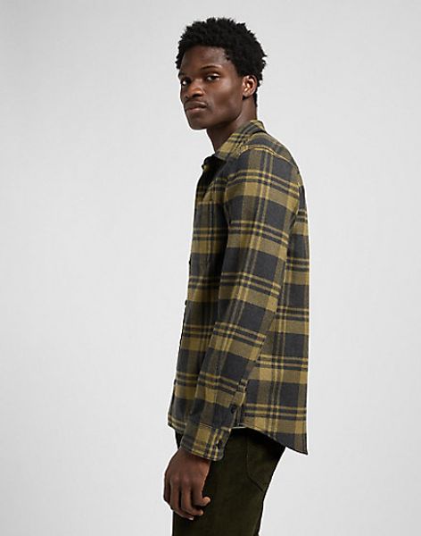  Leesure Shirt Moss Garden Jaspe LEE