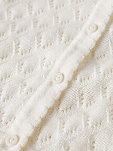 Hovedbilde Cardigan Desina Short Knit Cloud Dancer Name It