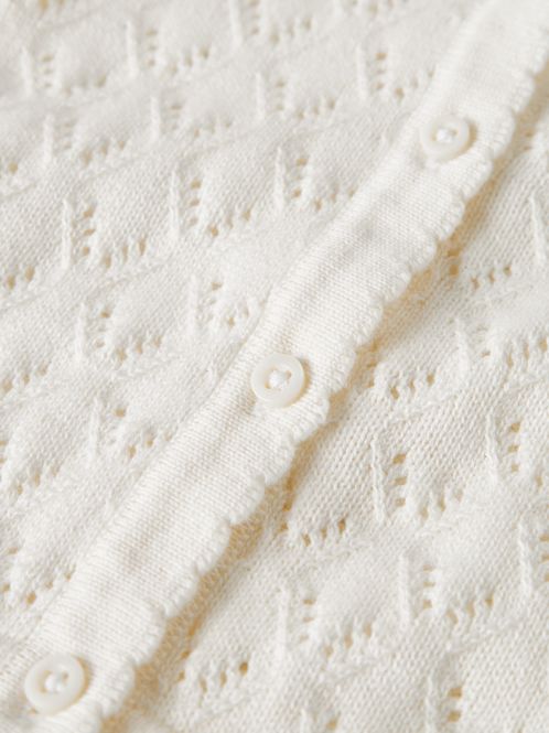 Hovedbilde Cardigan Desina Short Knit Cloud Dancer Name It