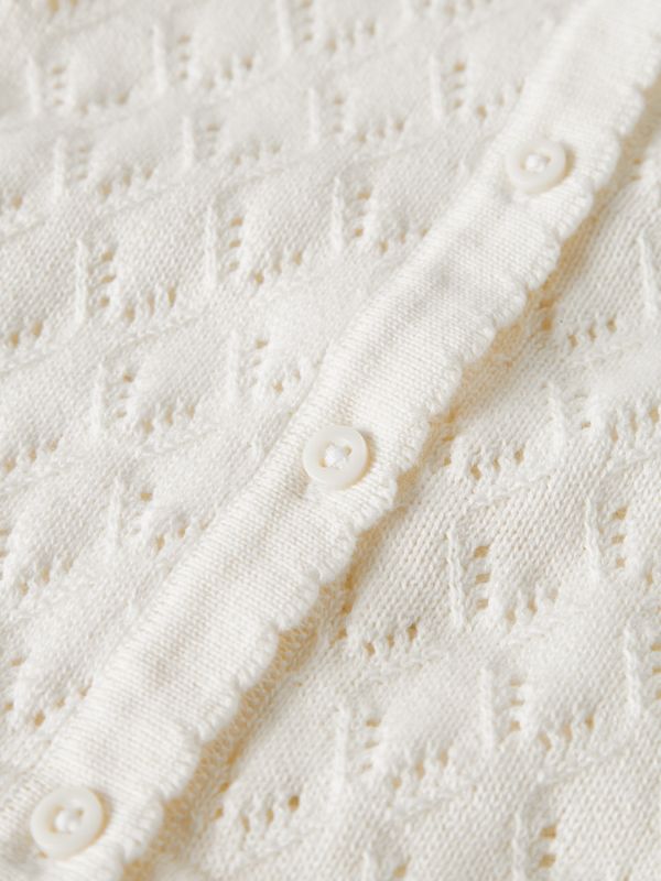 Cardigan Desina Short Knit Cloud Dancer Name It