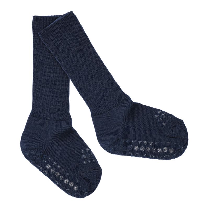 Sokker Antiskli Merinoull Midnight Blue GoBabyGo