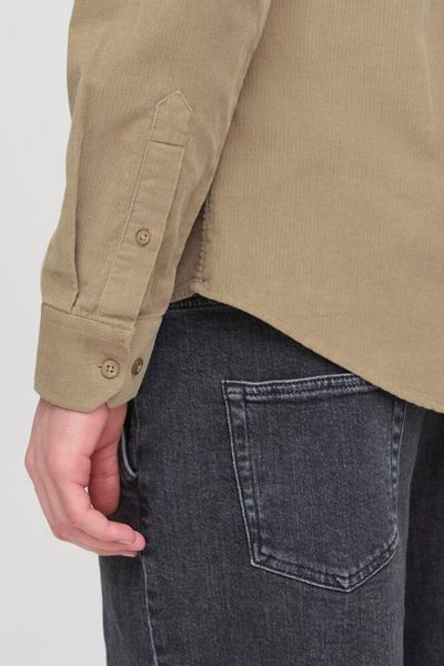 Anoton Babycord Shirt Roasted Cashew - Nature Casual Friday  