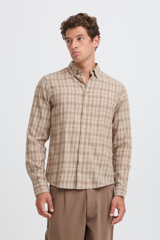 Jose Shirt Simply Taupe Casual Friday 