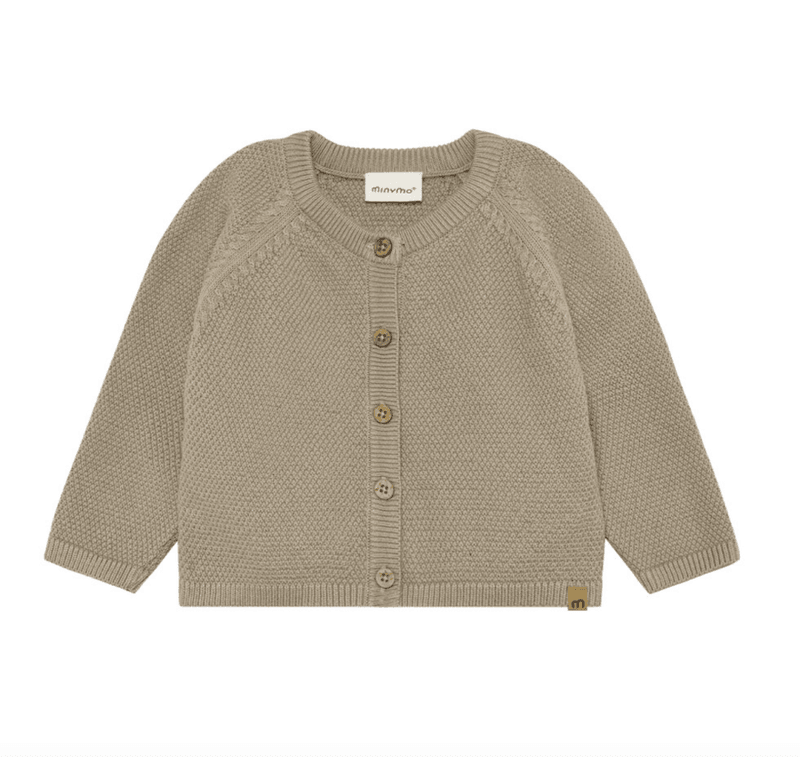 Cardigan Strikket Crockery Minymo 