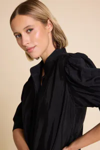 Hovedbilde Fiona Viscose Bluse Black Line Of Oslo 