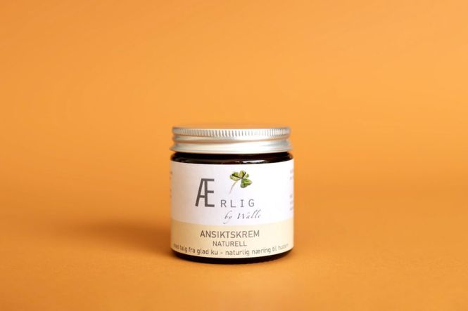 Hovedbilde Ansiktskrem Naturell 60ml Ærlig By Walle