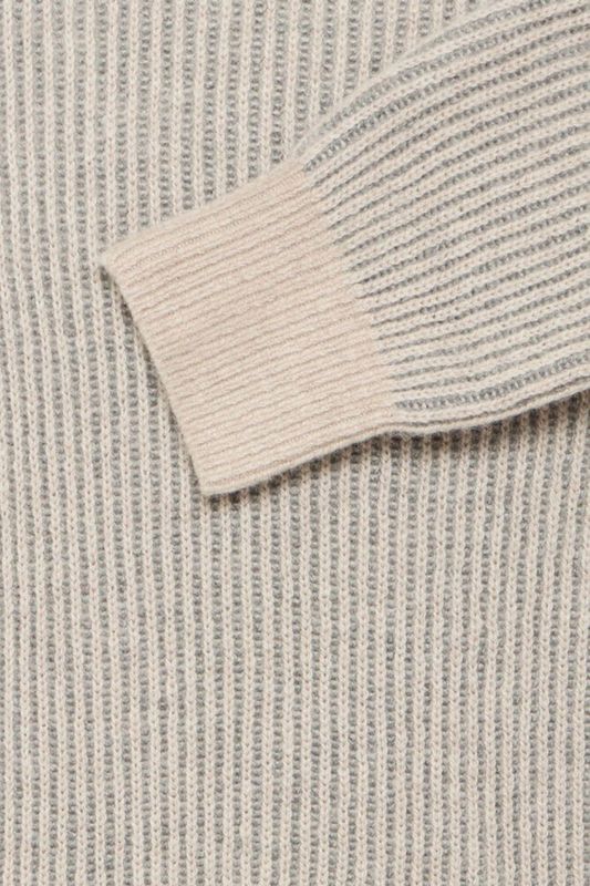 Fenix Ribbed Knit Silver Lining - Grey Casual Friday 