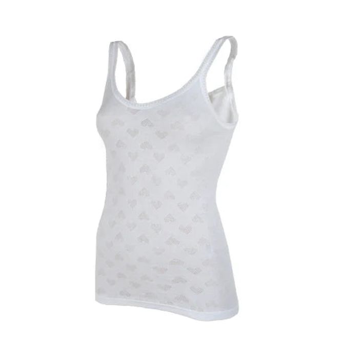 Hovedbilde Singlet Bomull Iris Hvit Janus 