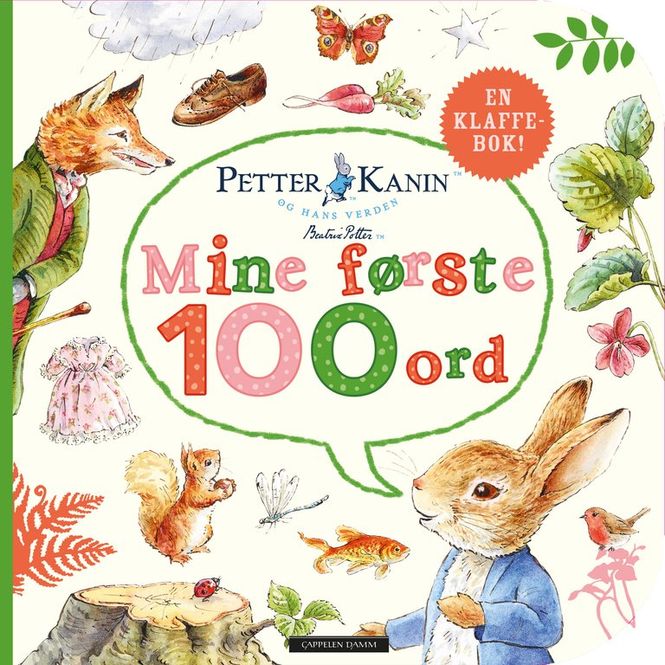 Hovedbilde Petter Kanin: Mine Første 100 ord Beatrix Potter