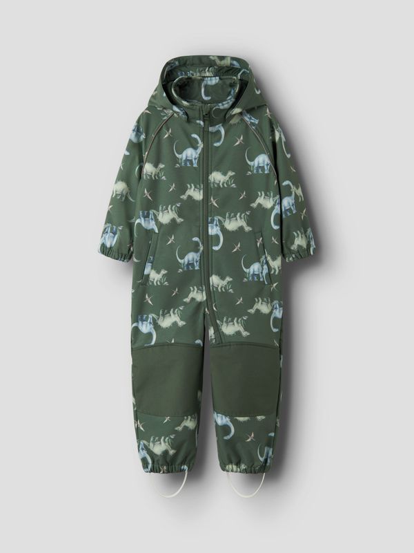 Softshelldress Alfa Jungle Green Dino Name It 