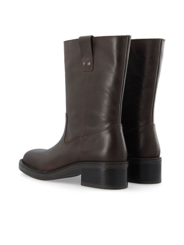 Biamary Skinnboots Mid Pull On Brown Bianco 