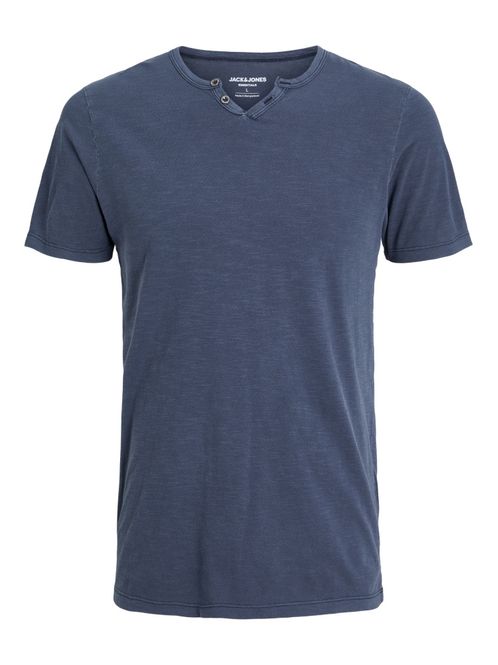 Hovedbilde T-Skjorte Split Neck Tee SS Navy Blazer Jack & ...