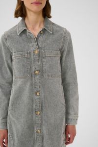 Hovedbilde Nanas Denim Dress Light Grey Wash In Wear 