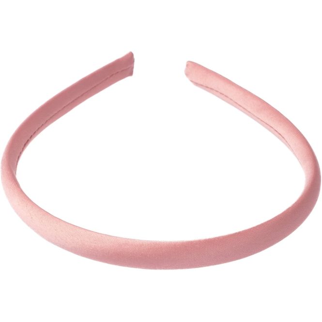 Hovedbilde Satin Hair Band Thin Light Rose DARK