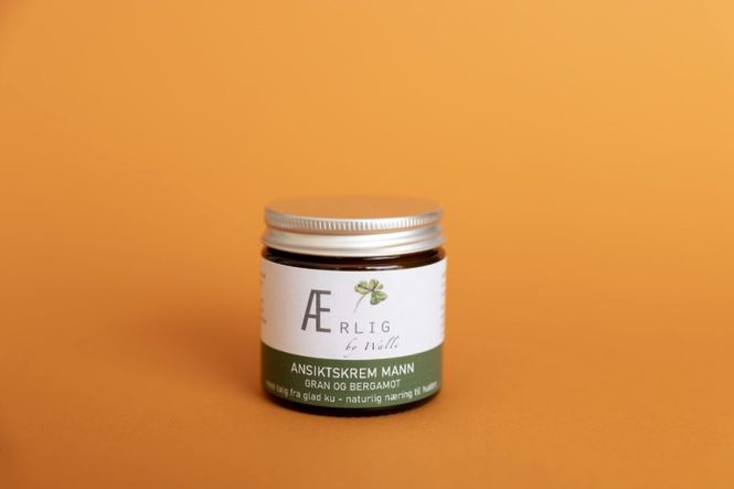 Hovedbilde Ansiktskrem Mann Gran & Bergamot 60ml Ærlig By ...