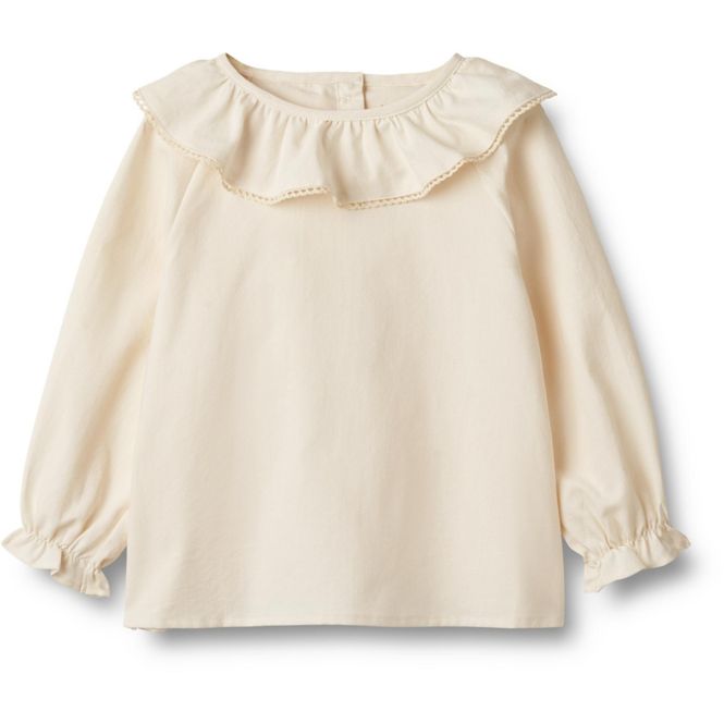 Hovedbilde Bluse Elin Eggshell Wheat 