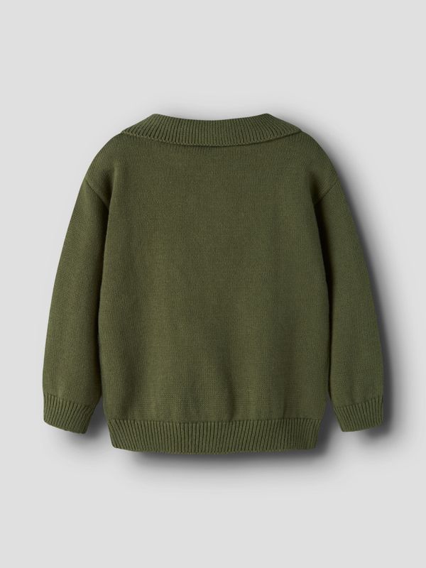 Olo Knit Polo Cypress Lil Atelier 