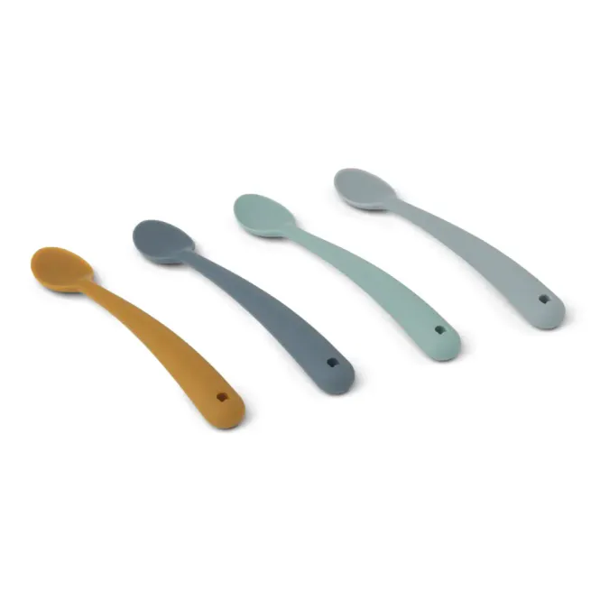 Hovedbilde Siv Feeding Spoon 4pk Blue Multi Mix Liewood