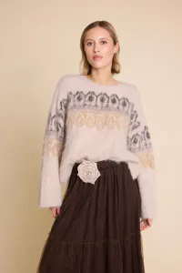 Hovedbilde Piper Pattern Sweater Line Of Oslo