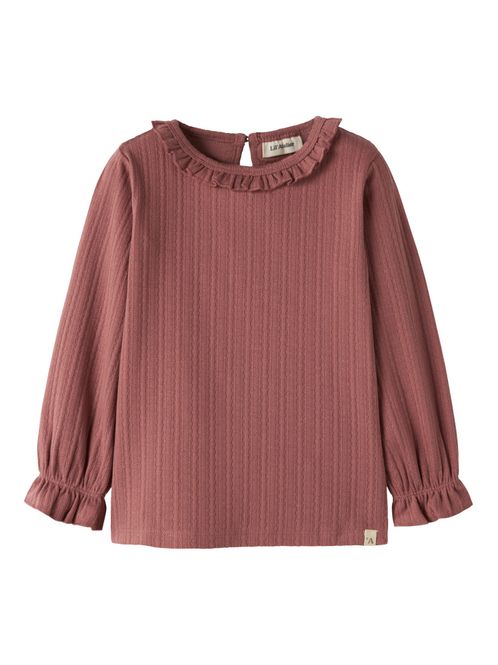 Hovedbilde Onela LS Slim Top Withered Rose Lil Atelier