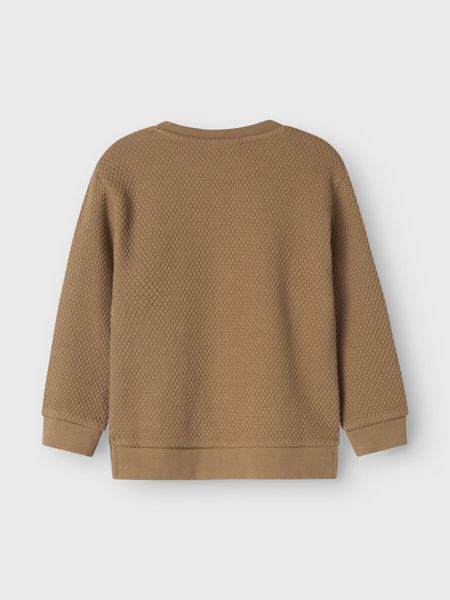 Noello Langermet Loose Sweat Sepia Tint Lil Atelier