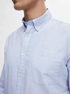 Hovedbilde Regrick - OX Shirt Langermet Skyway Stripes ...