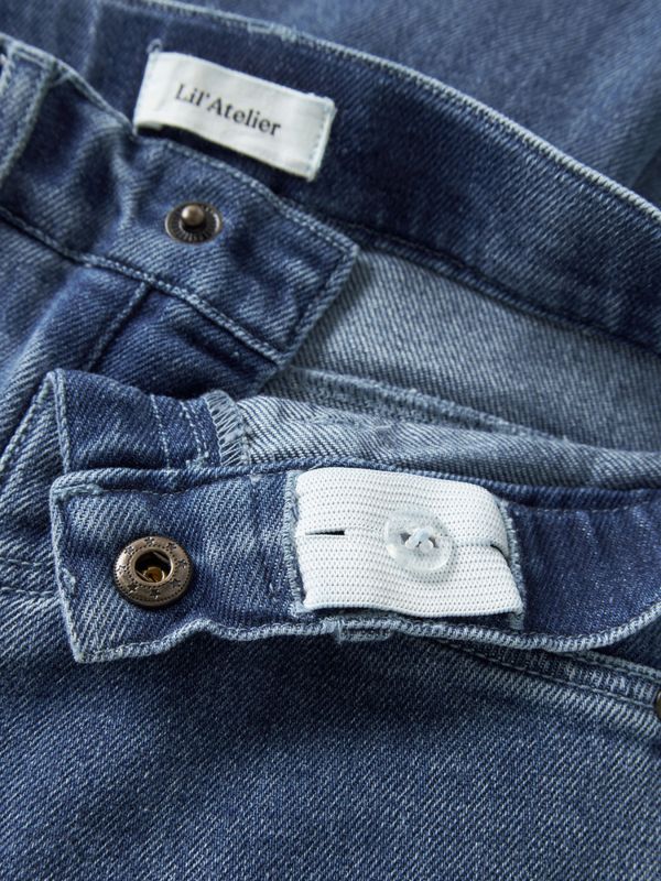 Obello Wide Jeans Dark Blue Denim Lil Atelier
