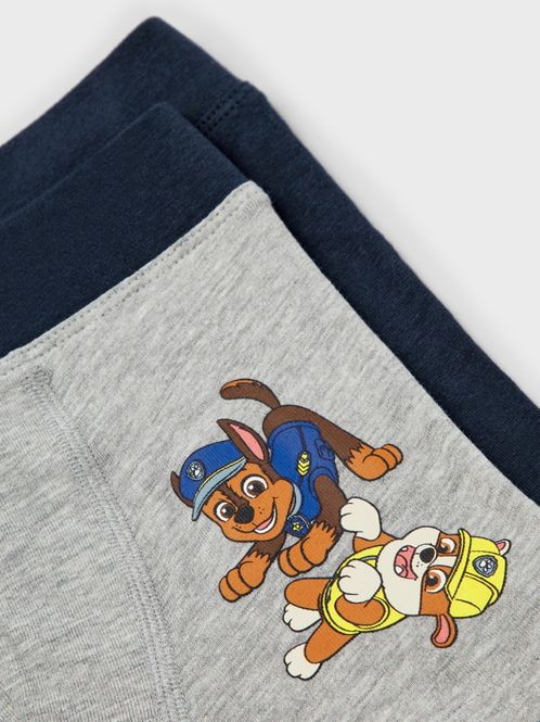 Hovedbilde Boxer Paw Patrol 2pk Dark Sapphire & Grey Melange ...