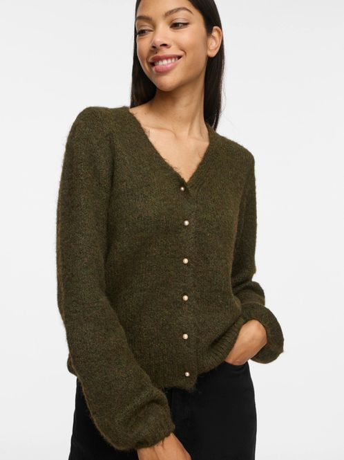 Hovedbilde Vimarley V-Neck Cardigan Forest Night VILA