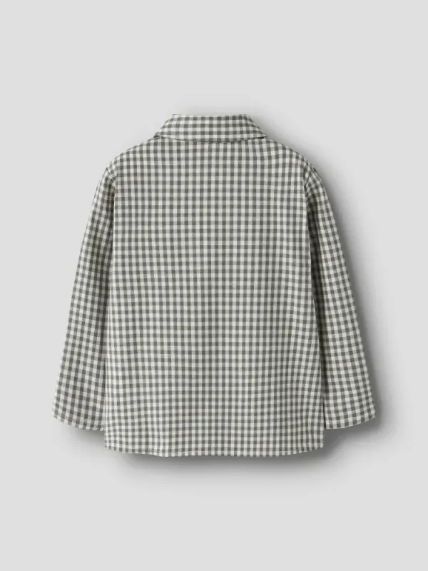 Roanne Loose Shirt Mulled Basil Lil Atelier